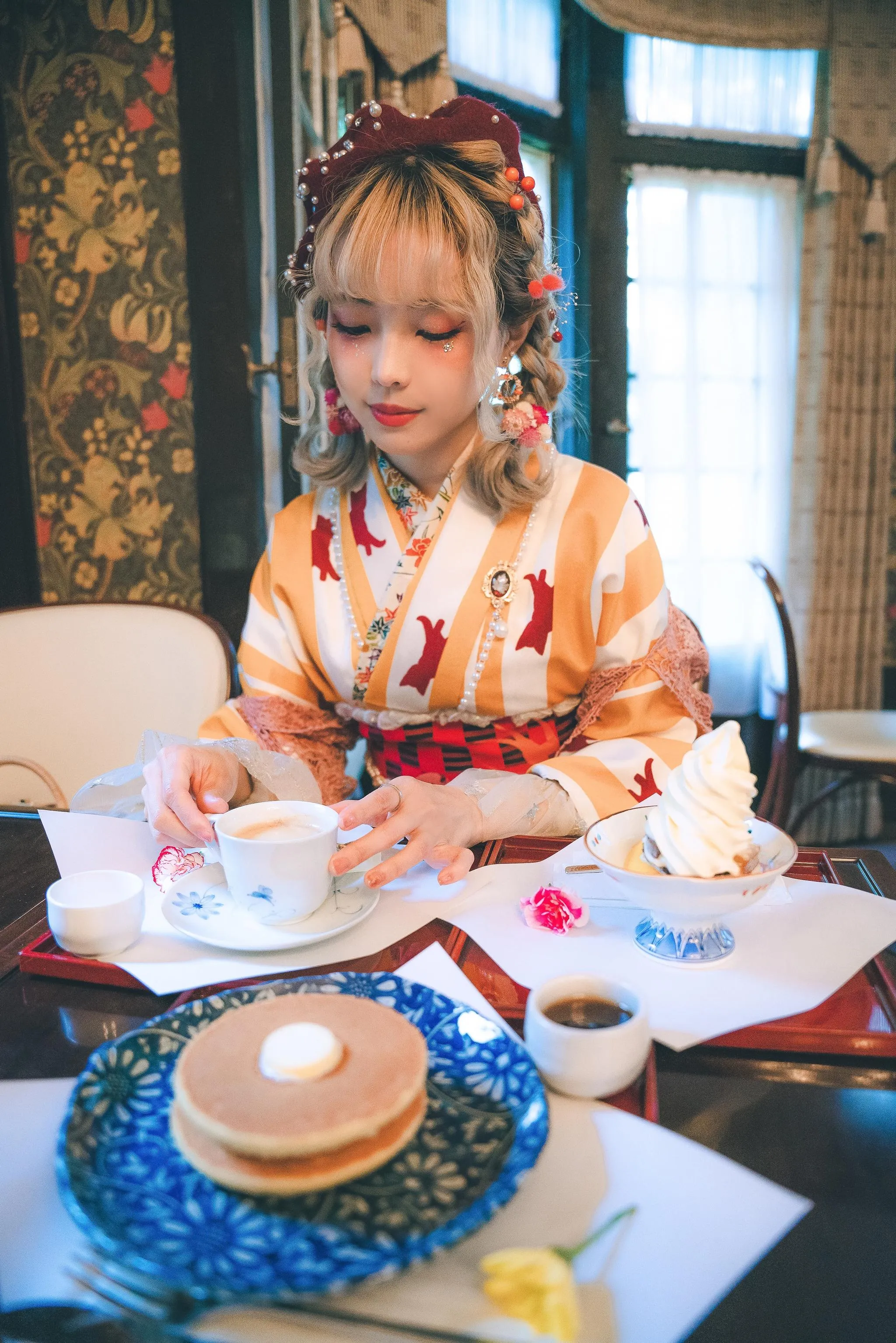 ElyEE子 – NO.90 [2020 Ely Collection] Digital photo set 10套-6 Retro Kimono II [62P]插图1